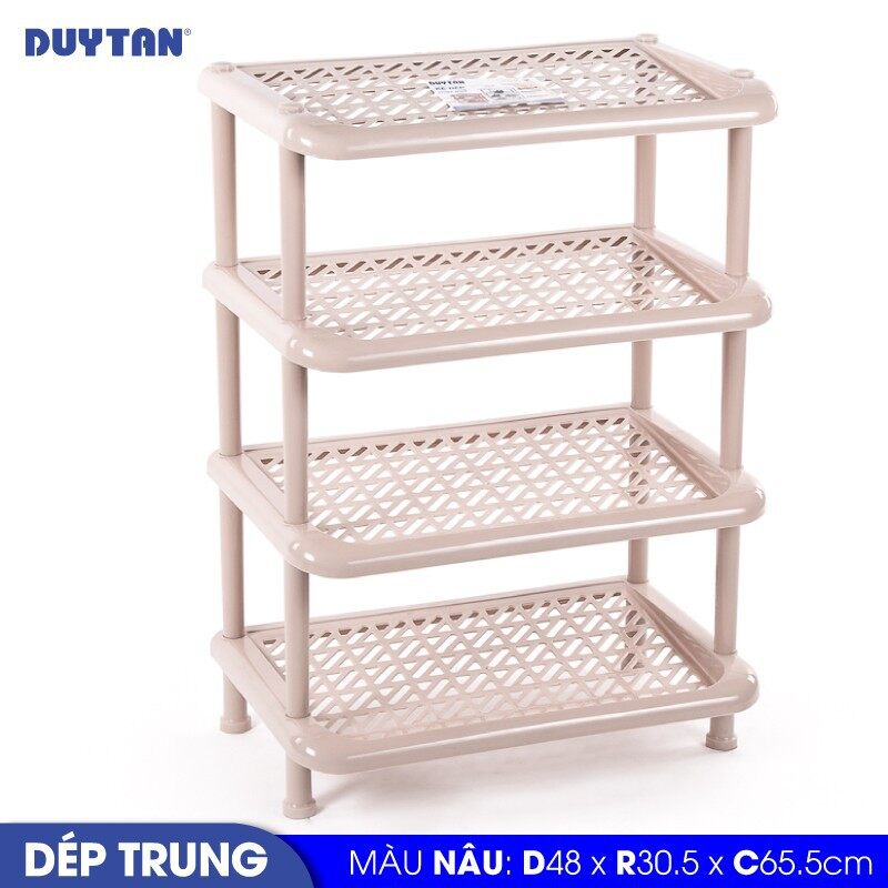 Kệ Dép Trung Duy Tân 4 Tầng 0173/4 (Nhiều màu)
