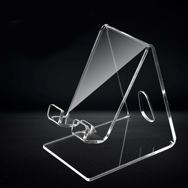Legend Transparent Cell Phone Holder Acrylic Display Stand Clear Phone Rack Stand
