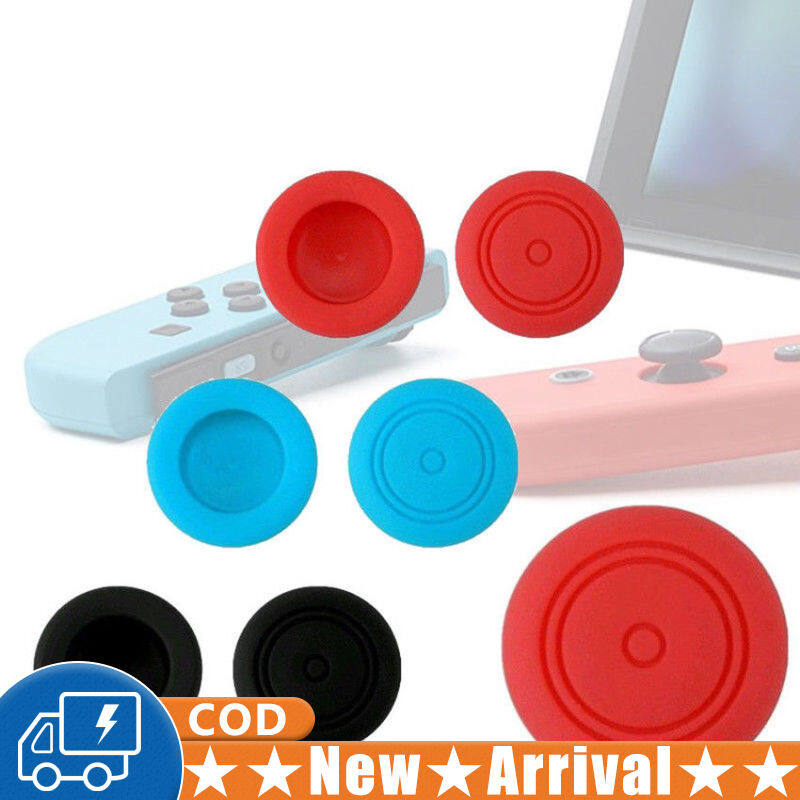 6 PCS Silicone thumbstick Thanh nhớ Thumb nút bọc cần điều khiển bìa cho Nintendo Switch joy-con điều khiển