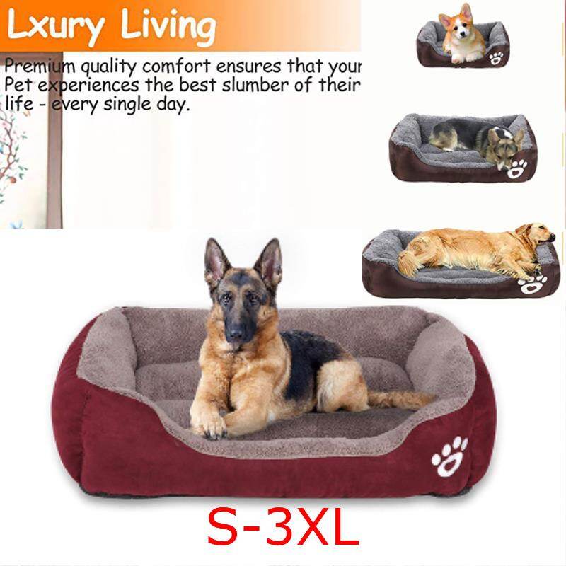 Good Quality Dog Beds Couch Plush Warm Sofa For Pet Cat Comfortable