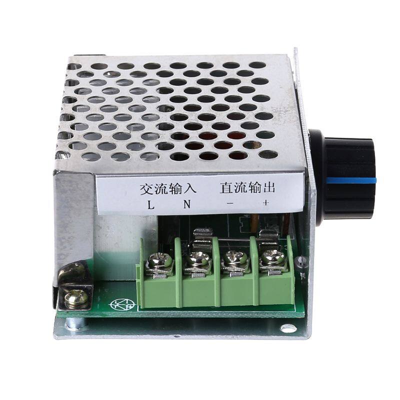 【ES】AC Input 220V DC Output 10-210V PWM 220V DC Brush Motor Speed Controller