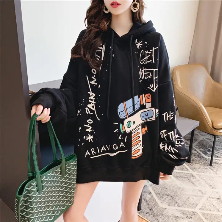 korean style casual women's hoodie