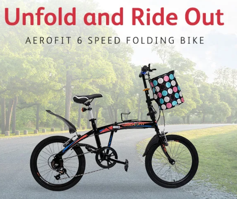 aerofit folding bike