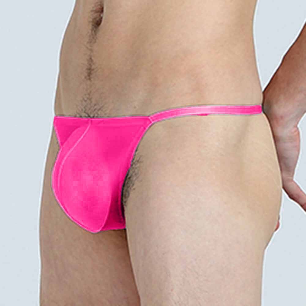 Momlove Men's Jockstrap Underwear Underpants Drawing Bikini String