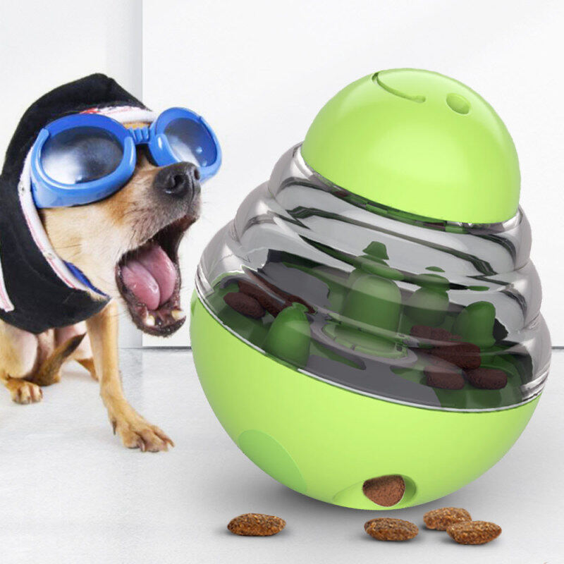 Thời Trang Dog Daruma Ăn Đồ Ăn Nhẹ Thức Ăn Bóng Cho Thú Cưng Chơi Thông Minh Rò Rỉ Câu Đố Buồn Chán Đồ Chơi Nhân Tạo