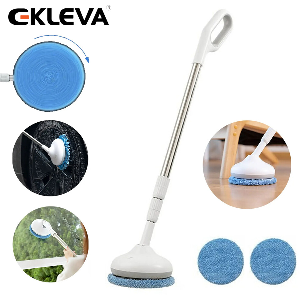 EKLEVA Car Electric Window Cleaner Floor Cleaner Robot Mop Durable Cleaning Kit Rechargeable Car Washing Artifact For Marble Flooring Glass