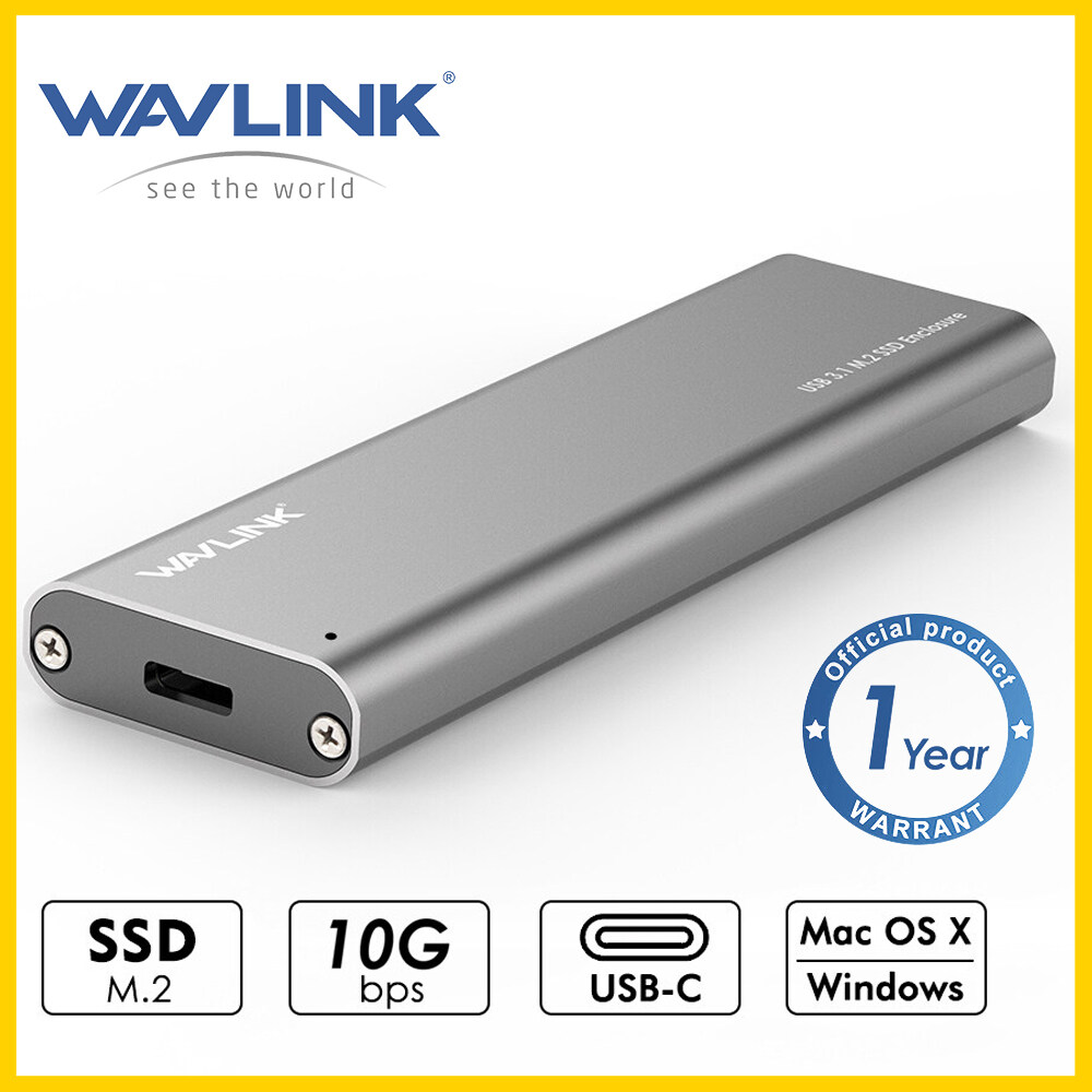 Wavlink USB C Gen 2 External Hard Drive Chassis M 2 Ssd Adapter Hard wavlink-usb-c-gen-2-external-hard-drive-chassis-m-2-ssd-adapter-hard