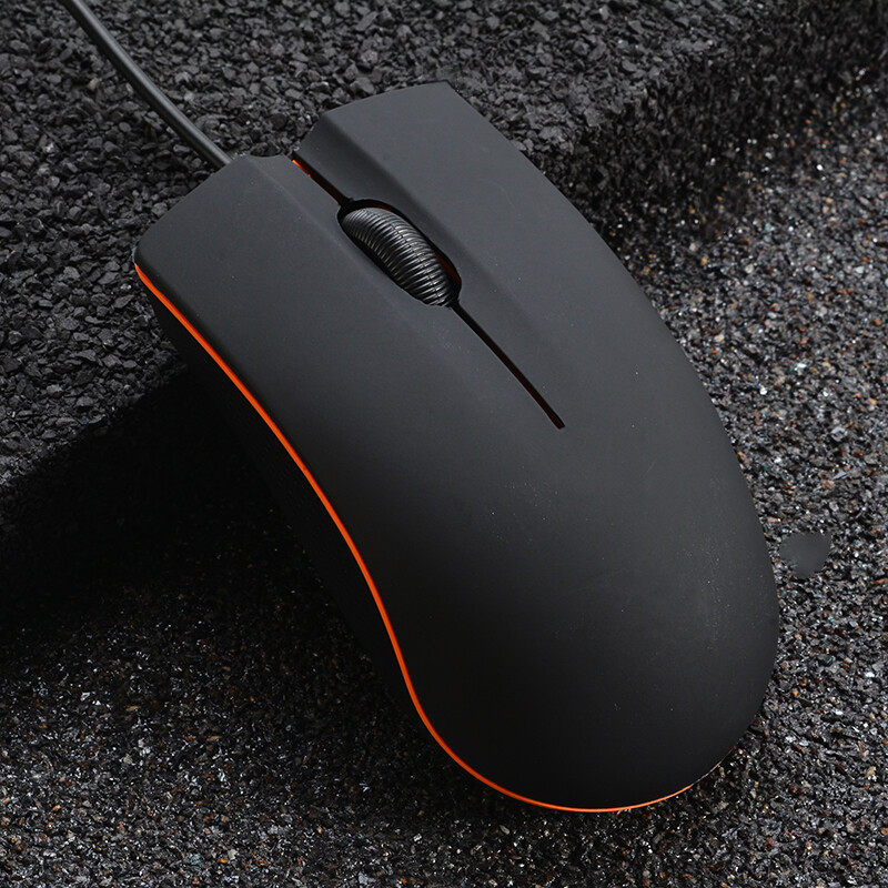 BOKALI 1 Chiếc Chuột Quang Chơi Game Có Dây LED Chuột Với Cáp USB Cho PC Máy Tính Xách Tay