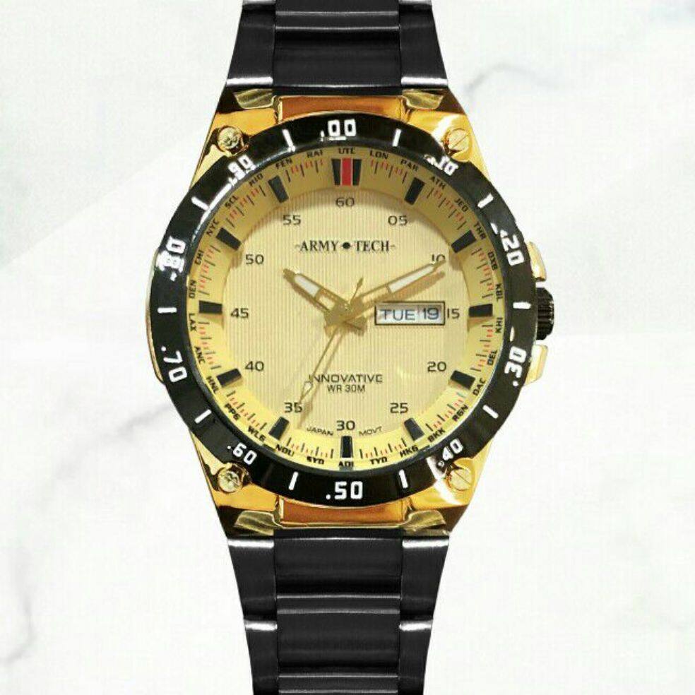 Jam Tali Besi Murah Arsm 5078 Dbg Lazada