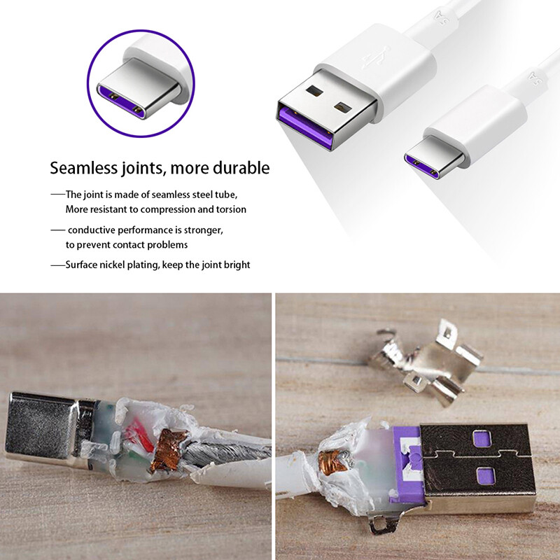 Type USB C Cable 5A Fast Charging and Micro USB Cable Support 5V/9V/2A Super data fast charging USB cable