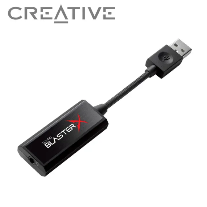 Creative Sound Blasterx G1 Usb External Sound Card Lazada