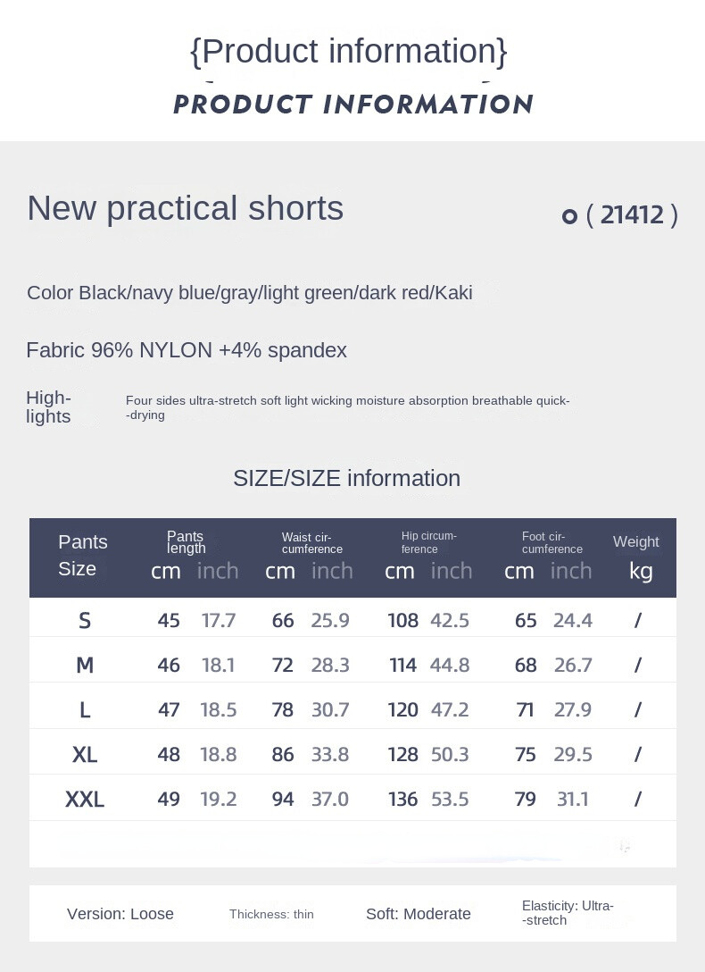 Short de course ample pour hommes, léger, respirant, séchage rapide, mode vêtements de sport décontractés_voghion.com