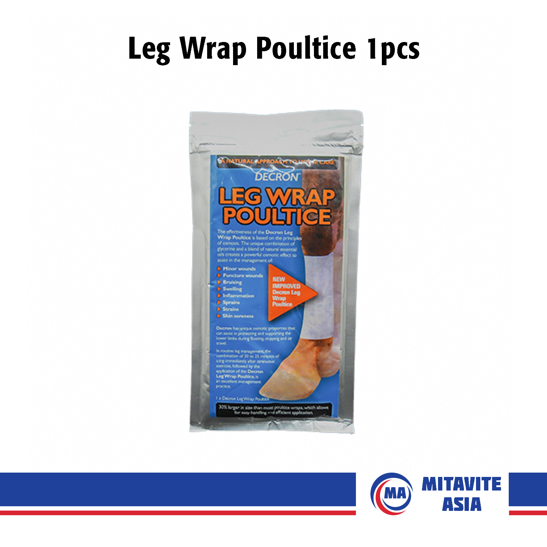 MA Decron Leg Wrap Poultice for equine use only Lazada