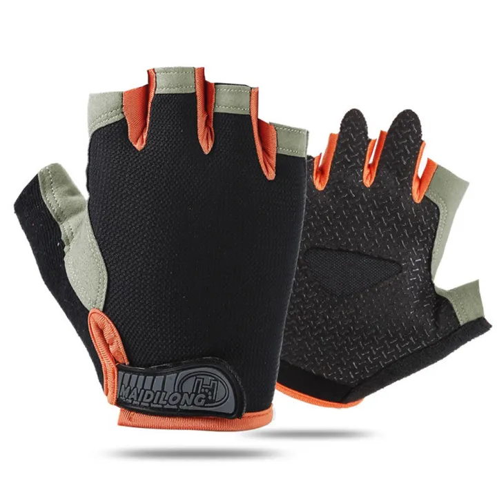 fingerless cycling gloves