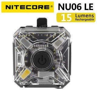 Nitecore NU06 LE headlight rechargeable signal light 9 modes can be selected 4 light sources, suitable for outdoor activities thumbnail