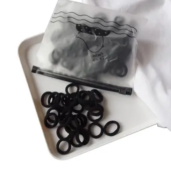 Jddb 100 Pieces Elastic Hair Ties Mini Hair Bands Tiny Rubber