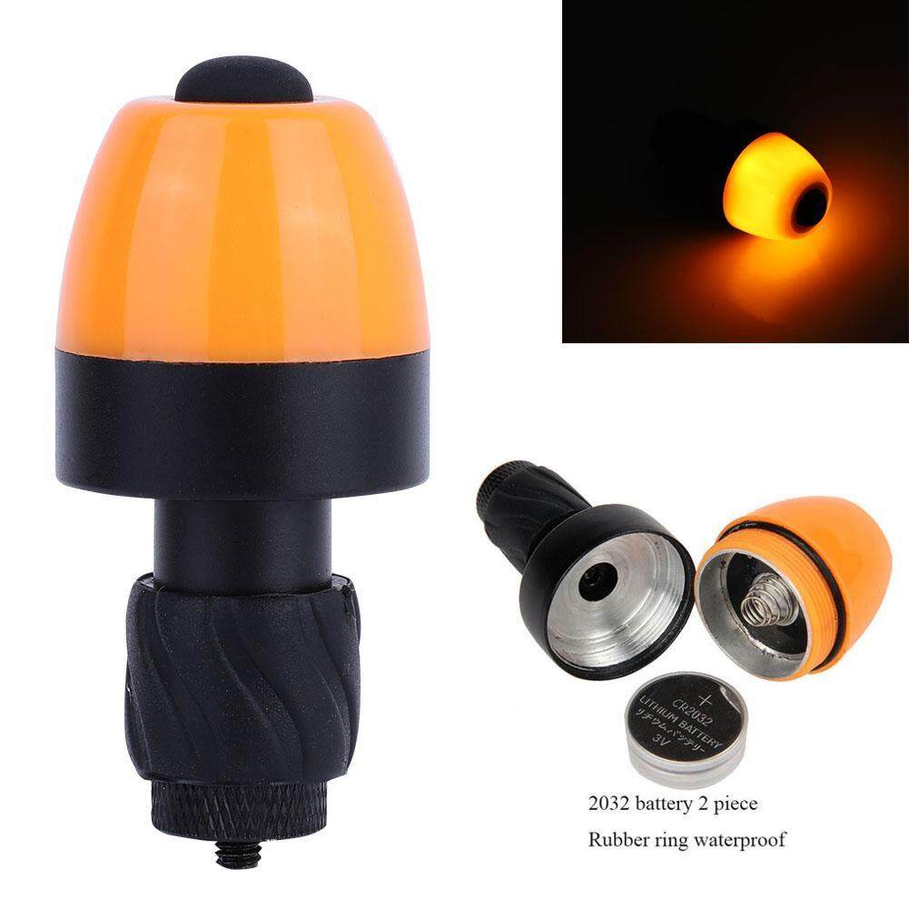 Bike Bicycle Handlebar Grips Cap End Plug LED Light Turn Signal Warning Lamp