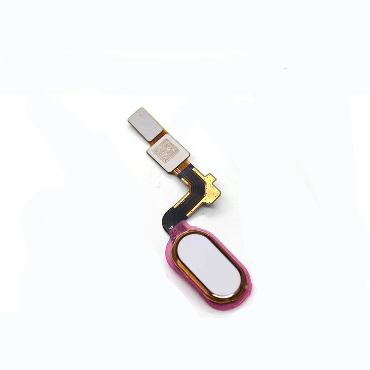 For OPPO F1S A1601 A59 Home Button Fingerprint Scanner Sensor Return Key Flex Cable touch ID Repair Parts