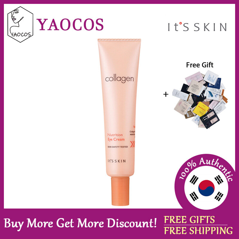 [It 'S SKIN] Kem Dưỡng Mắt Collagen Dinh Dưỡng 25Ml