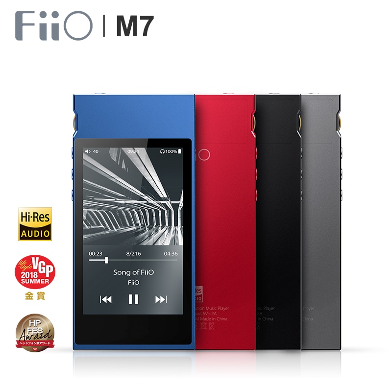 FiiO M7 High-Res Audio Lossless Music Player MP3 Bluetooth4.2 aptX-HD ...