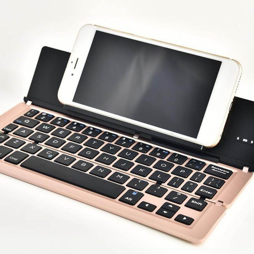 Bàn phím Bộ phím gấp tiện lợi bluetooth không dây tương thích cho điện thoại di động ipad máy tính bảng