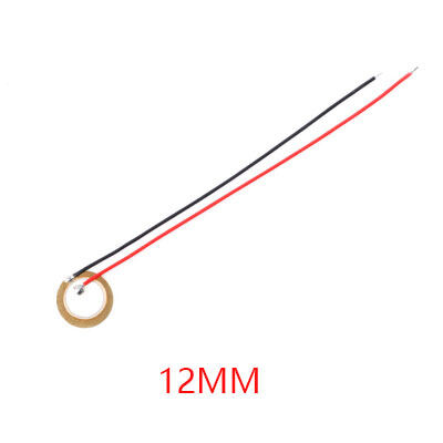 10pcs piezoelectric ceramic buzzer with a diameter of 12mm15mm18mm20mm27mm35mm50mm copper solder wire