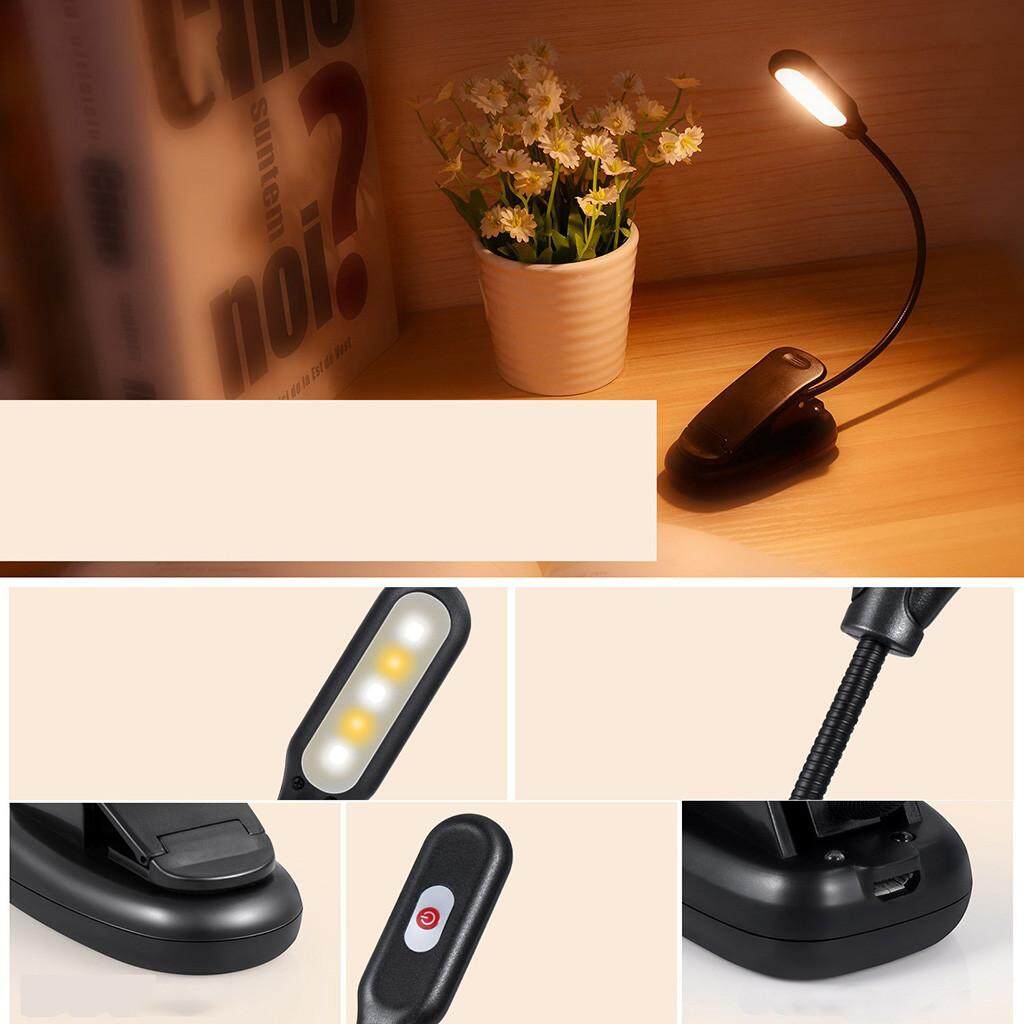 JY 1 MỚI 5 ĐÈN LED Đèn Sách Dễ Dàng Kẹp Trên Đèn Đọc Sách Cho Mắt Đọc-Chăm Sóc