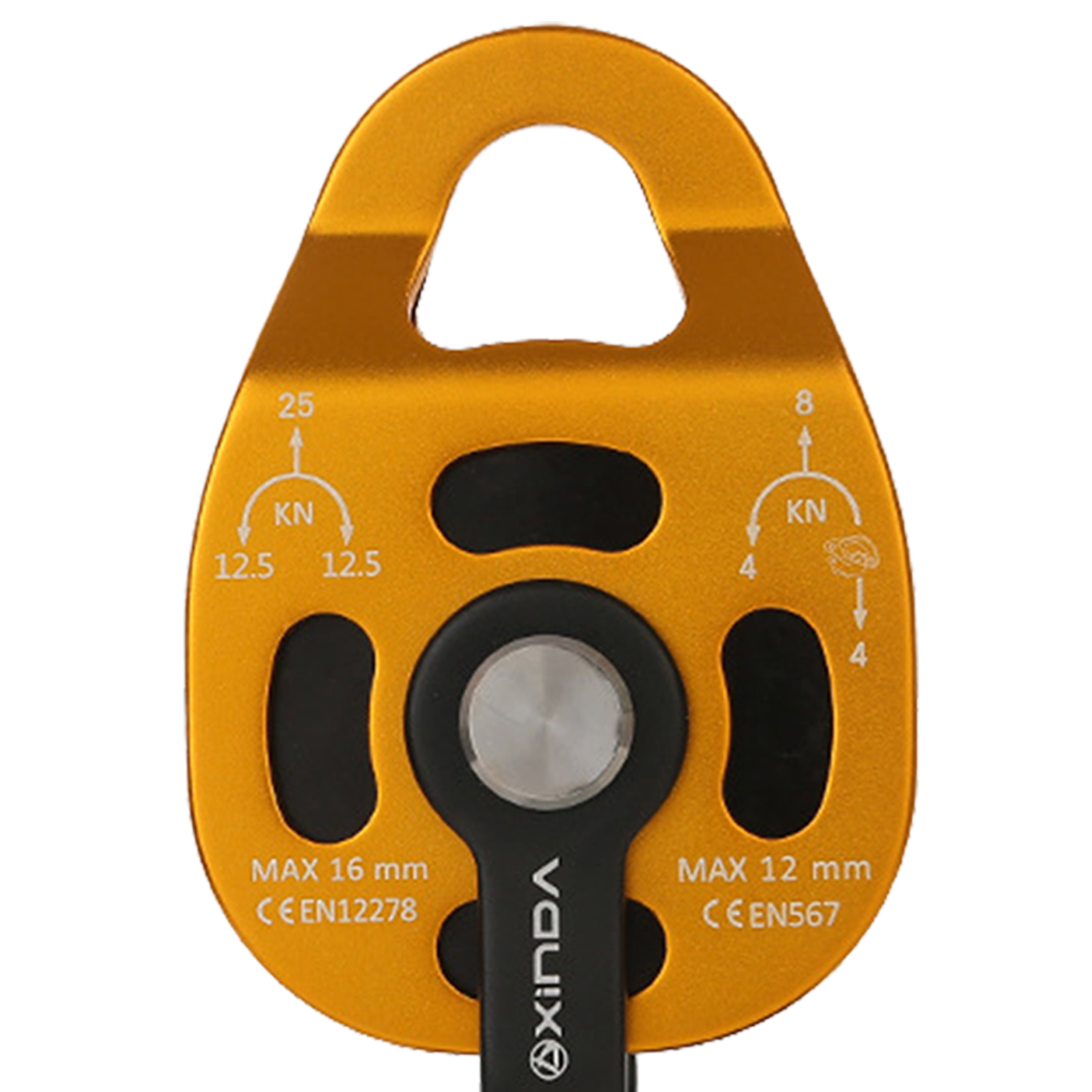 【100% Original】High Quality Heavy Lifter Torrential Riser Pulley Puller Rope Lifting Equipment Climbing Outdoors