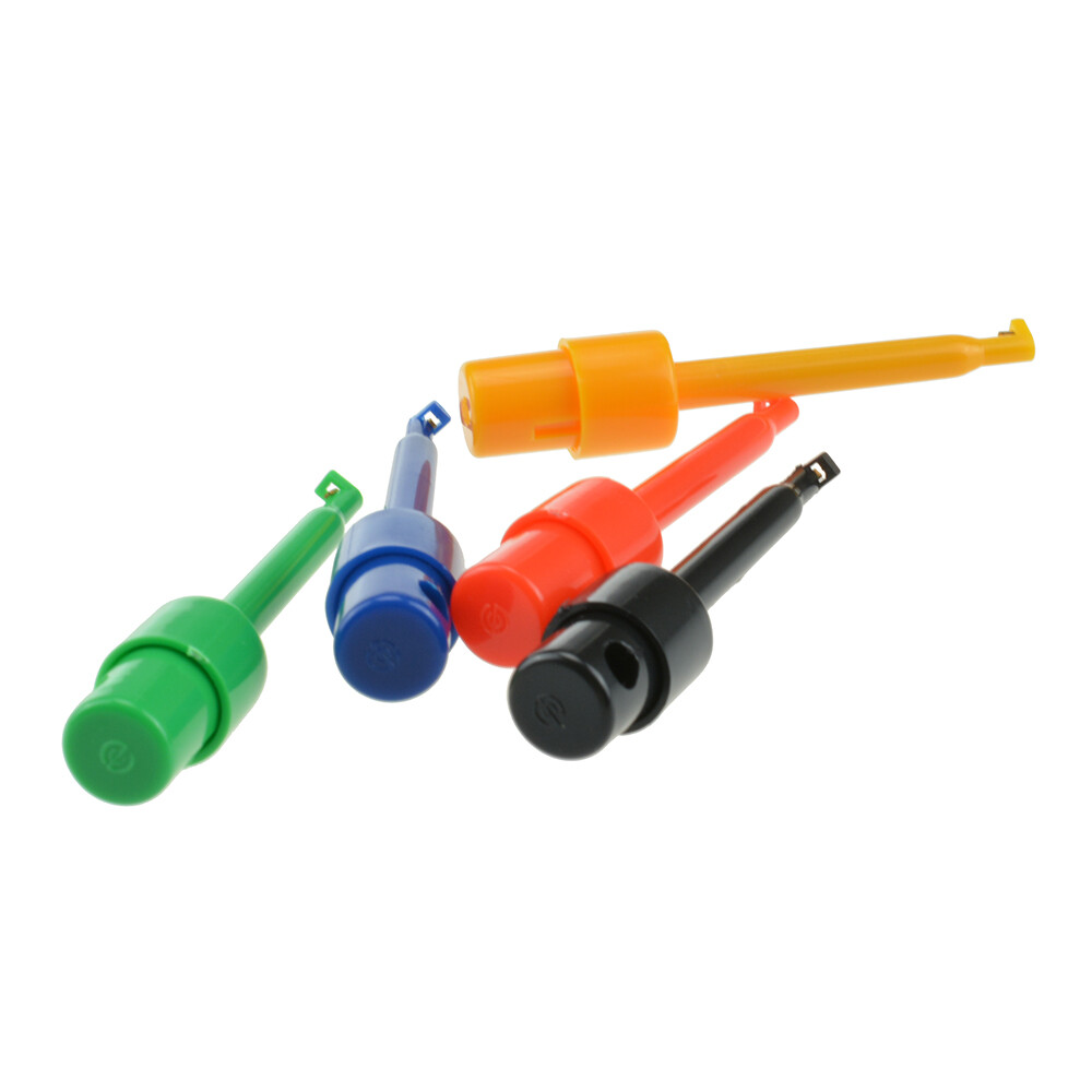 10pcs Large Size Round Single Hook Clip Test Probe for Electronic Testing
