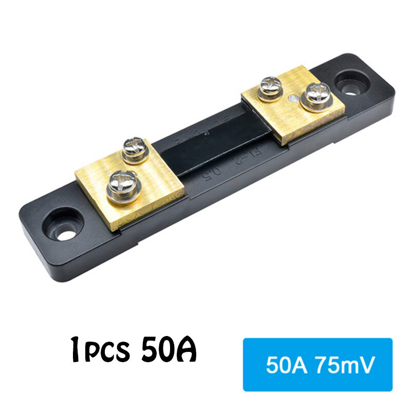 Fl-2 100a/75mv 50a/75mv shunt ammeter digital voltmeter 50a shunt ammeter 100a external shunt ammeter