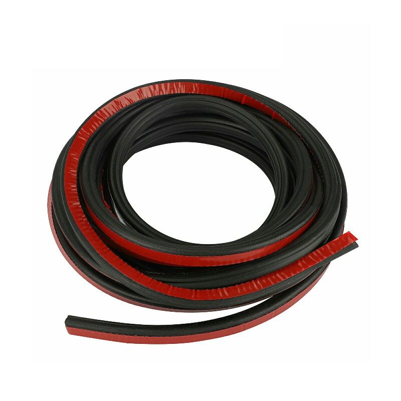 Stone Protectors 16Ft/Universal Rubber Car Door Seal Strip Hollow Edge Guard Serrure De Porte - Foto 4