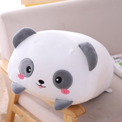 Cute Soft Panda Plush Dinosaur Pig Cat Bear Frog Plush Toy Soft Toys Chick Hamster Elephant Deer Stuffed Animals Doll Pillow Gift Toy for Girls ZenababyShop