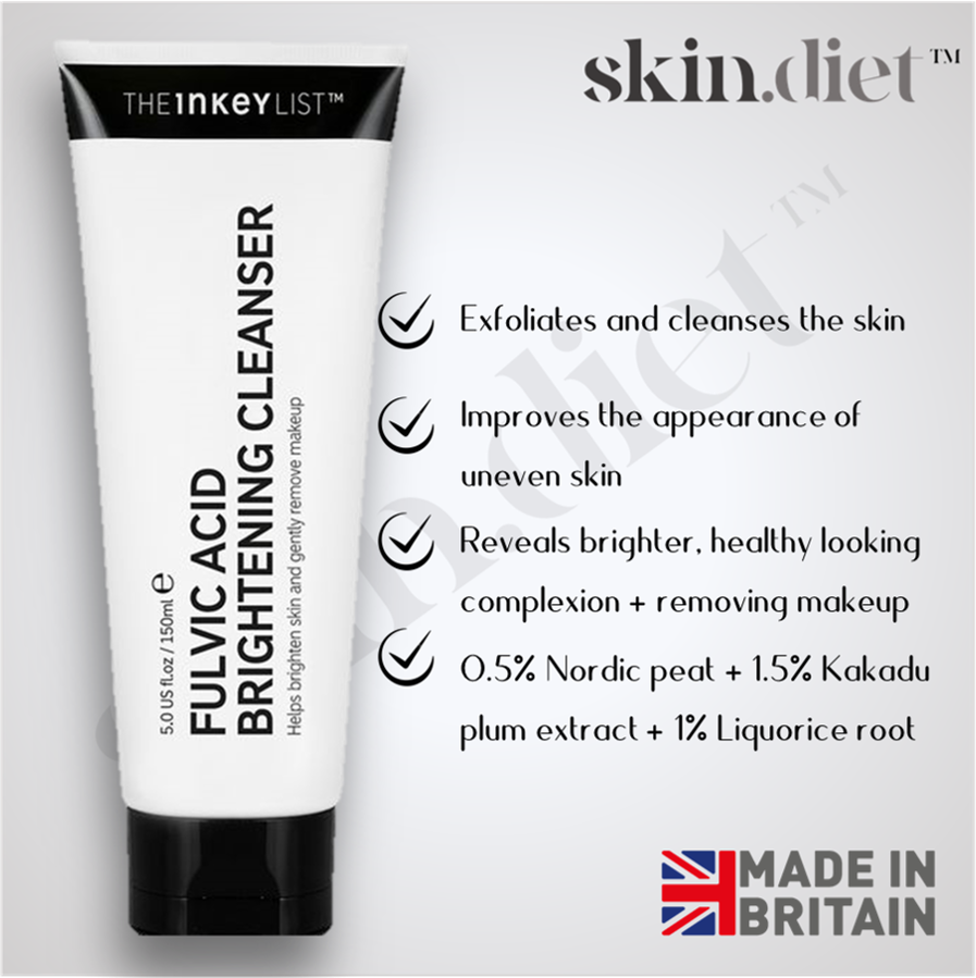 fulvic acid cleanser inkey list
