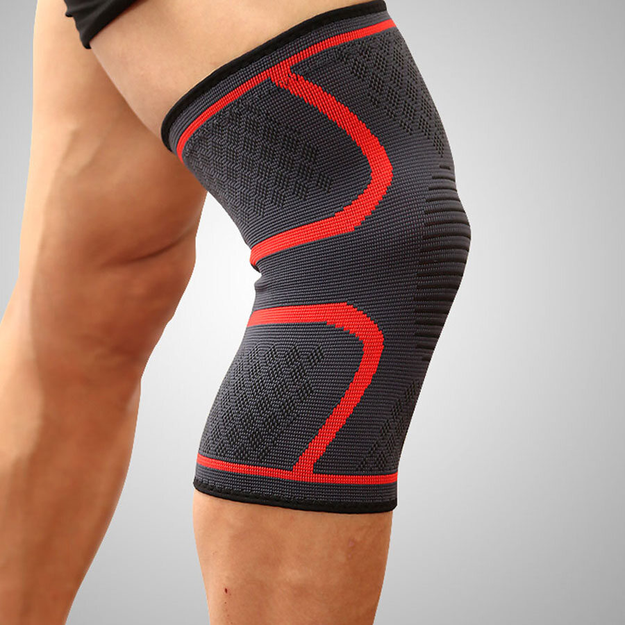 Yoomee 1 Pair Knee pads ，Athletics Knee Compression Sleeves Support，Used for Running Jogging Sports Joint Pain Relie Arthritis and Injury Recovery Thigh Wrap