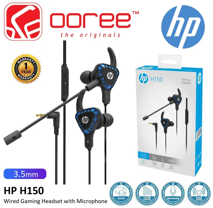 hp h150 gaming earphones