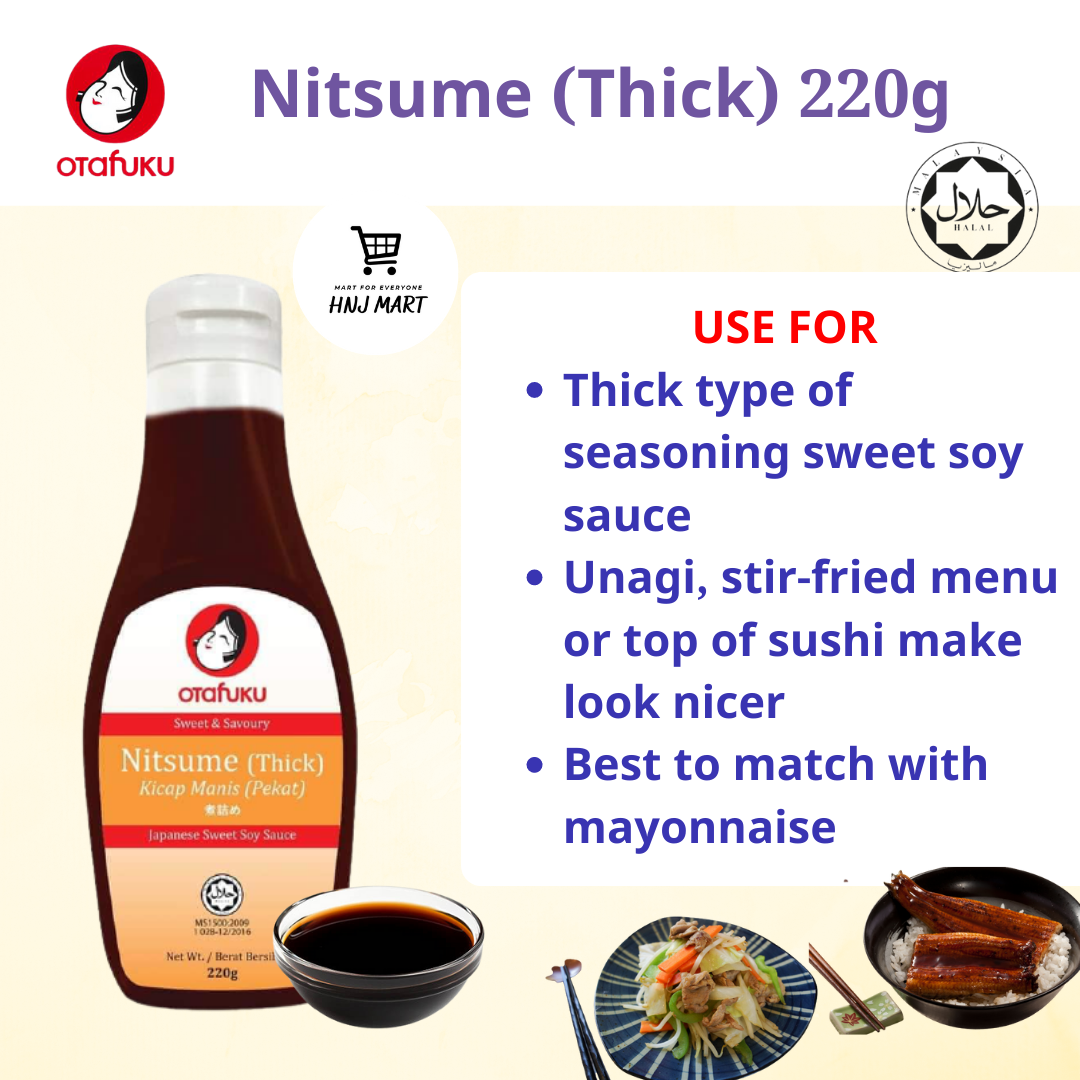 Halal Otafuku Japanese Sushi Soysauce/Sushi Sweet Sauce/Sushi Rice