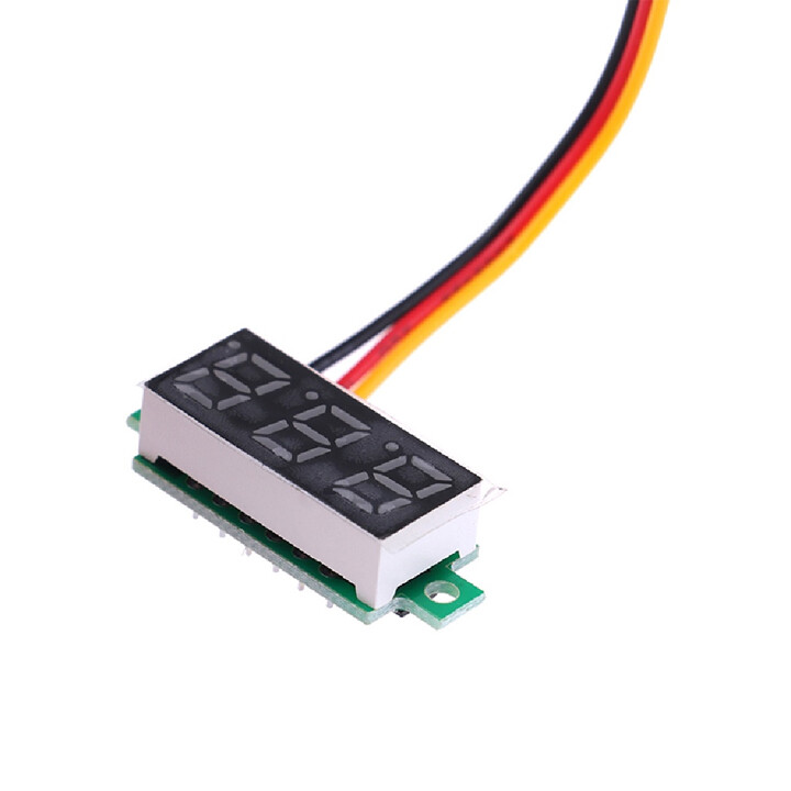 Vôn Kế 1 Chiều DC 3.5-30V 0.28 Inch