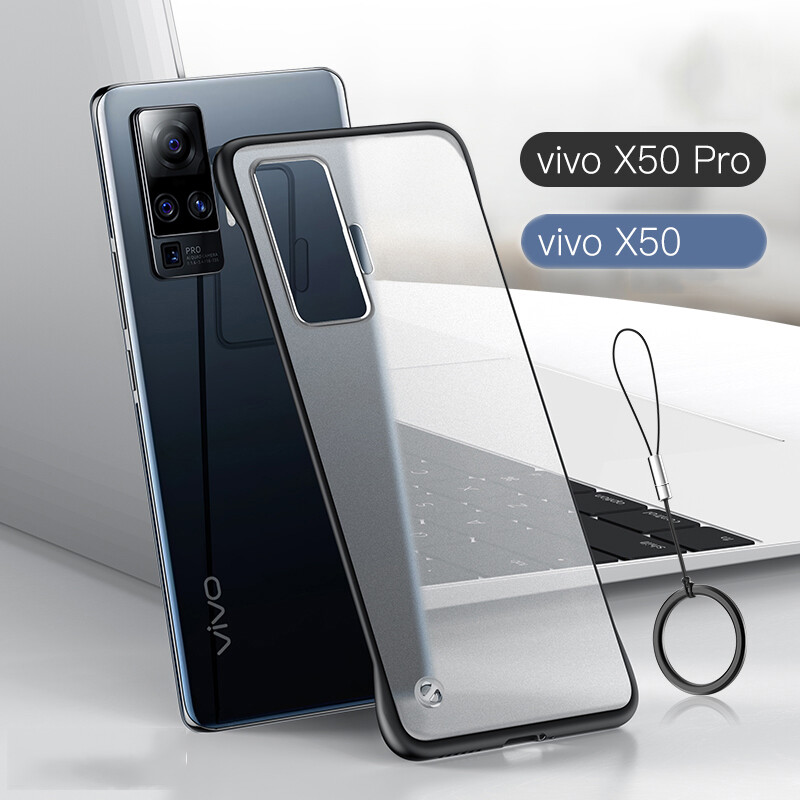 For Vivo X80/X80 Pro【Vivo X50 Pro】【Vivo X50】X70/X70 Pro Case Semi-Transparent Frameless Matte Hard Back Cover