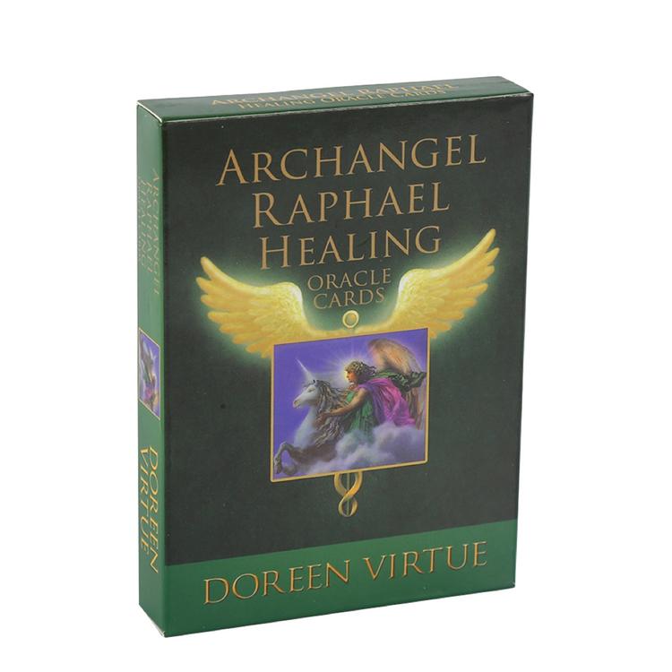 2022ใหม่ Archangel Raphael Healing Oracle Card เวอร์ชันภาษาอังกฤษ ...