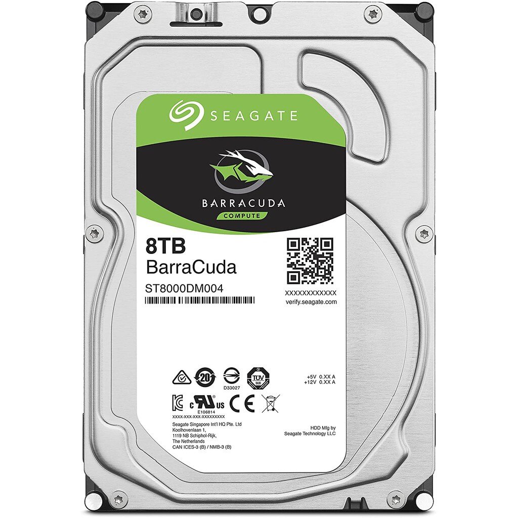 Seagate Barracuda 8TBとORICO 2セット Disco Duro Seagate
