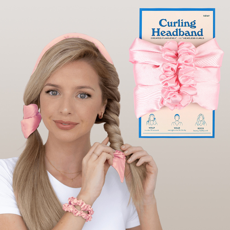 SAWU Hairdresser Sleep Curling Wave Heatless Curling Iron Lazy Curling Iron Curling Tool