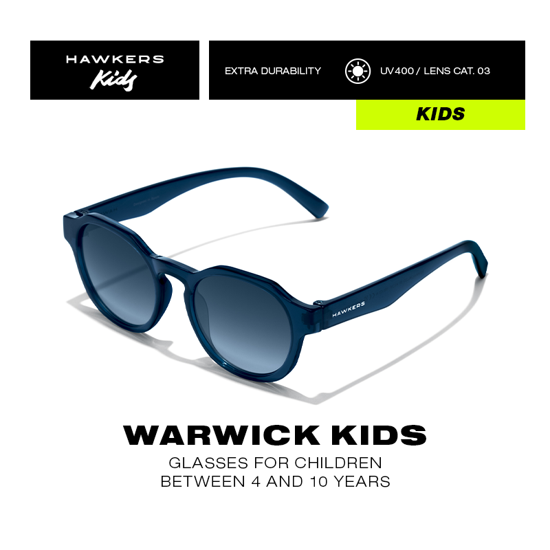HAWKERS Warwick Kids Sunglasses For Boys And Girls, Unisex