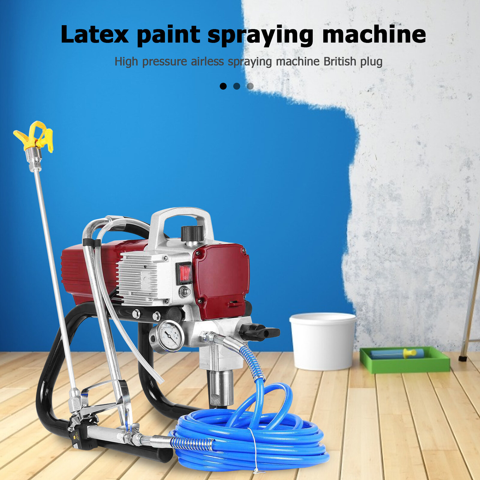 Electric Paint Sprayer High Pressure Airless Spraying Machine