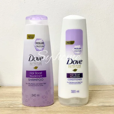 Dove Nutritive Solutions Hair Boost Nourishment Shampoo 340ml & Conditioner 320ml