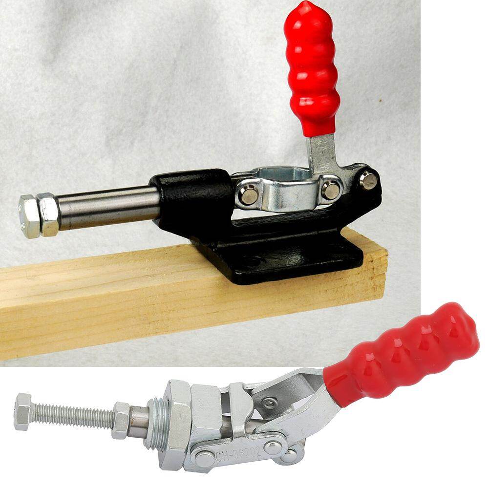 Zonejoy Sắt mạ kẽm 10mm Phạm vi Đẩy/kéo nhanh chóng phát hành kẹp gá lực kẹp 100kg