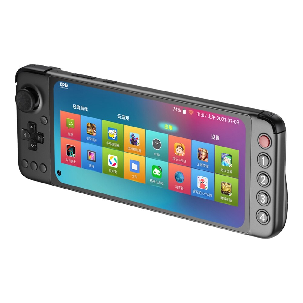 Máy Chơi Game Cầm Tay 6.81 Inch 6GB/128GB Cho Máy Chơi Game Cầm Tay GPD XP MediaTek Helio Android Và Túi Đựng