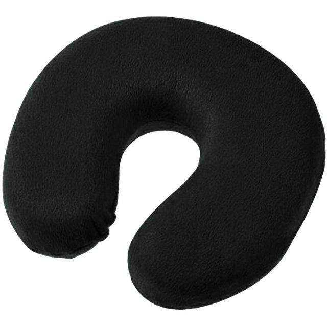 U Shaped Travel Pillow Car Air Flight Inflatable Pillows Neck Support Headrest Cushion Soft Nursing Cushion Black Travel Pillow