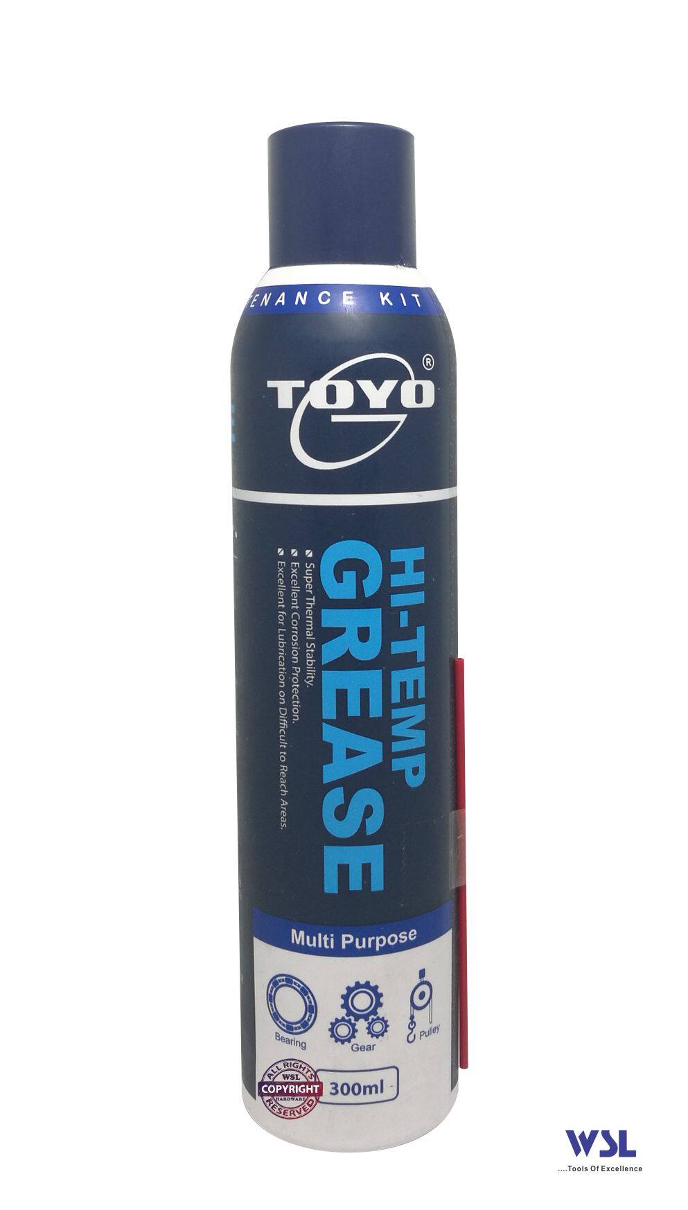 TOYO HI-TEMP GREASE SPRAY AEROSOL 300ML ( Product of USA ) | Lazada