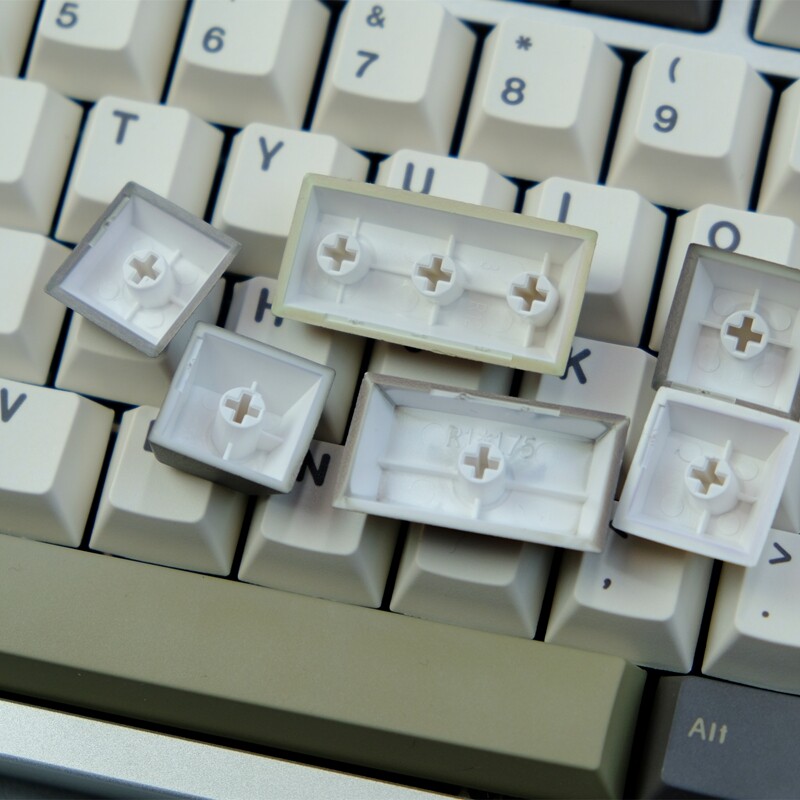 【Keycap only】gmk Olive Keycap 129 Phím Cherry Profile PBT năm mặt thăng hoa Keycaps cho công tắc Cherry MX Bàn Phím Cơ keychron/RK61/gk61/Anne Pro 2