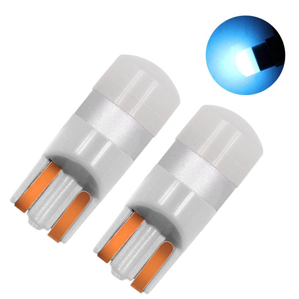 2pcs 3D Ceramic T10 LED W5W 3030 SMD Car Width Light Auto Interior Reading Bulb